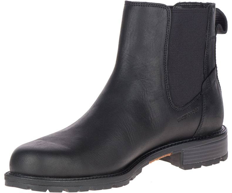 Merrell Legacy Chelsea Vanntette Støvler Herre Svarte | 41102M-2BB
