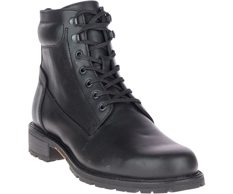Merrell Legacy Mid Vanntette Støvler Herre Svarte | 41103M-2BB