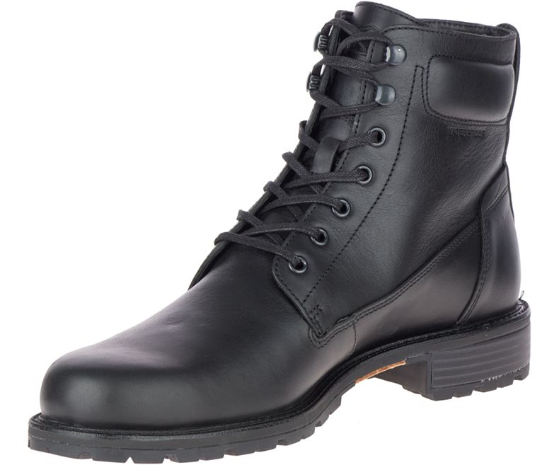 Merrell Legacy Mid Vanntette Støvler Herre Svarte | 41103M-2BB
