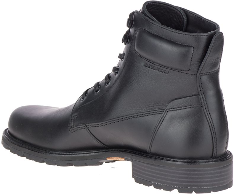 Merrell Legacy Mid Vanntette Støvler Herre Svarte | 41103M-2BB