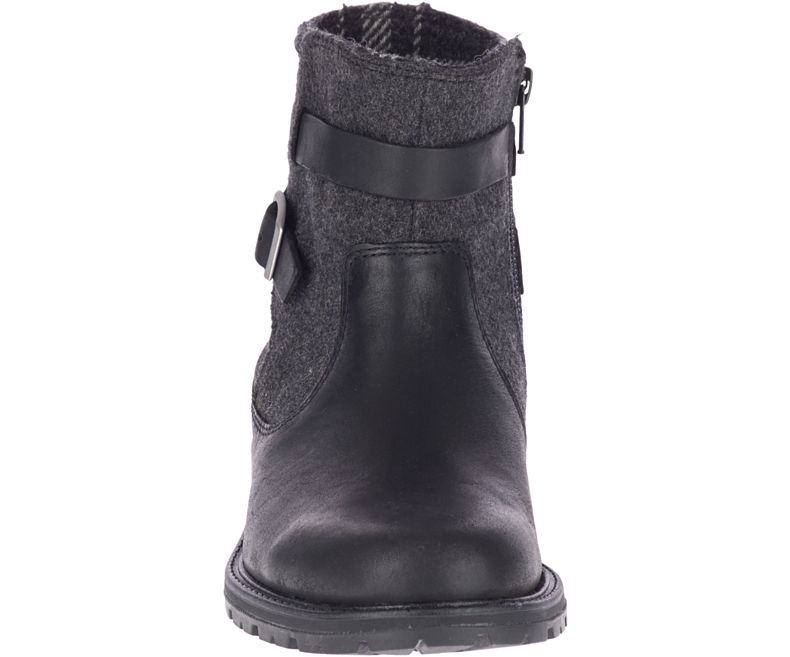 Merrell Legacy Spenne Vanntette Støvler Dame Svarte | 40969W-1BB