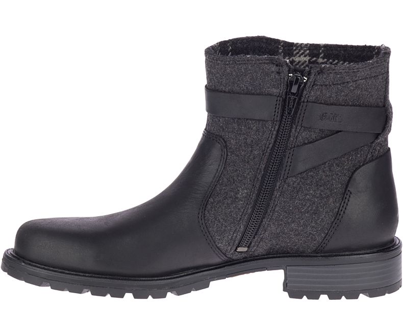 Merrell Legacy Spenne Vanntette Støvler Dame Svarte | 40969W-1BB