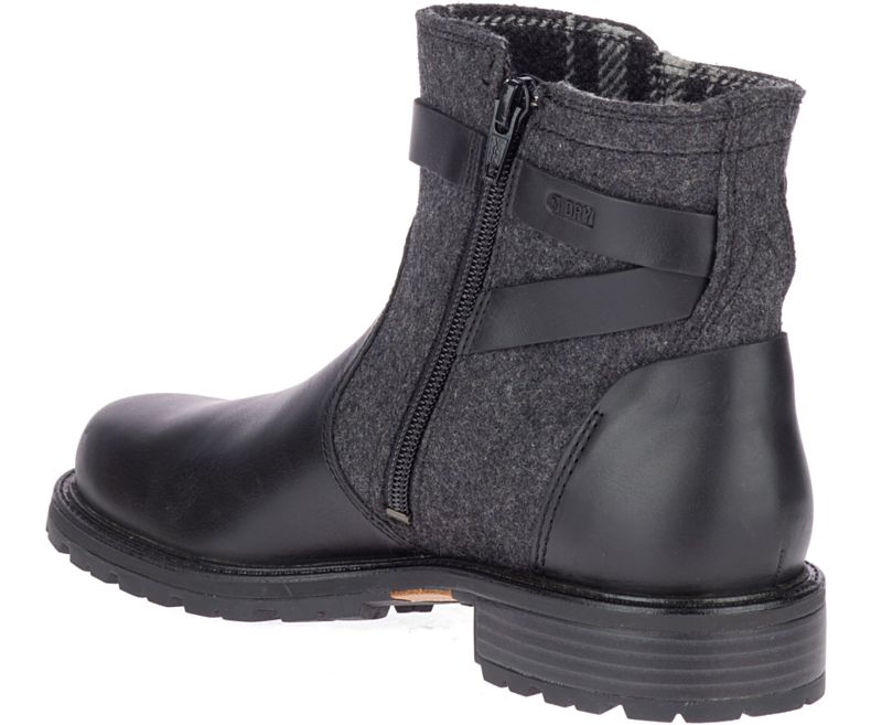 Merrell Legacy Spenne Vanntette Støvler Dame Svarte | 40969W-1BB