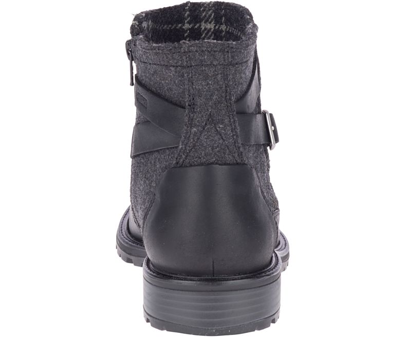 Merrell Legacy Spenne Vanntette Støvler Dame Svarte | 40969W-1BB