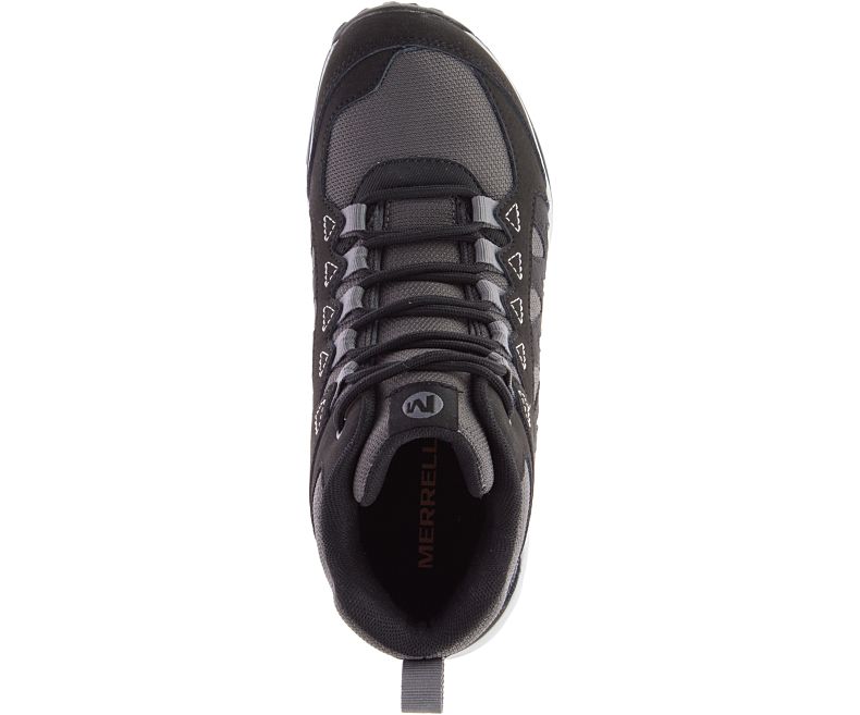 Merrell Lulea Mid Gåsko Dame Svarte | 41507W-1WB