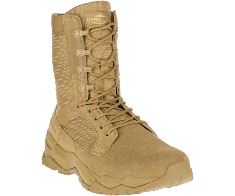 Merrell MQC Tactical Boot Brede Bredde Arbeidsstøvler Herre Khaki | 34546M-2WK