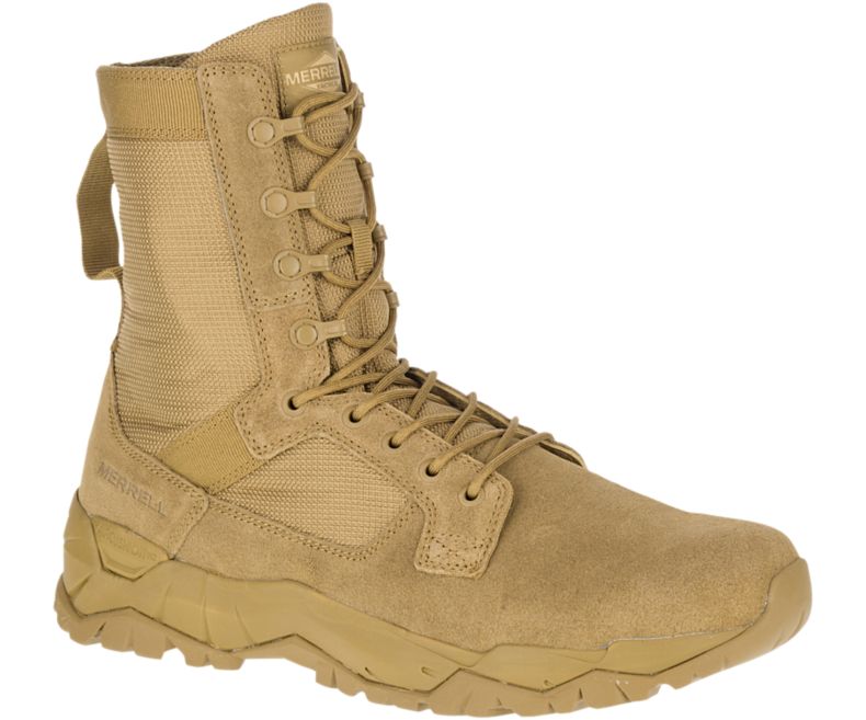 Merrell MQC Tactical Boot Brede Bredde Arbeidsstøvler Herre Khaki | 34546M-2WK