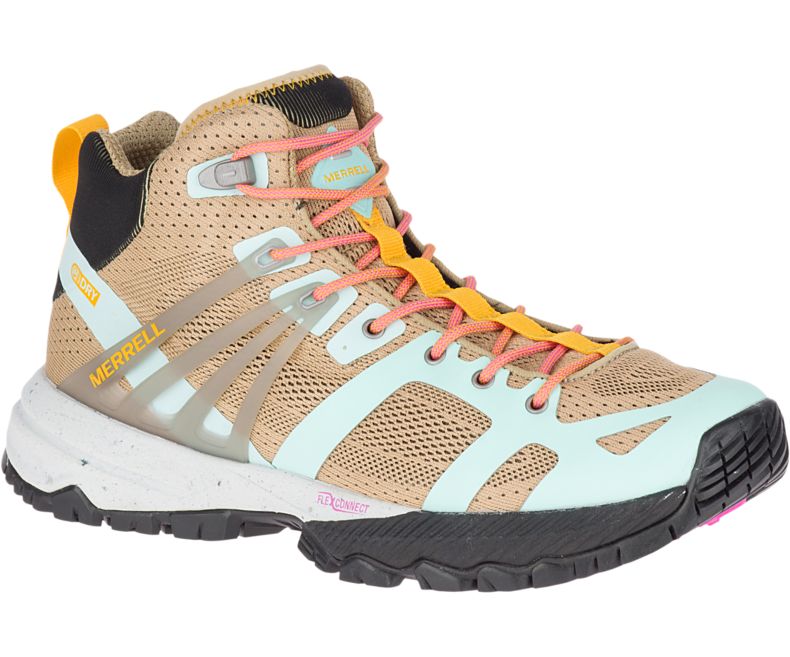Merrell MQM Ace Mid Vanntette Joggesko Dame Multicolor | 36290W-1SM