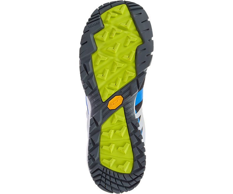 Merrell MQM Ace Mid Vanntette Joggesko Herre Blå Lyse Grønn | 36119M-2SB