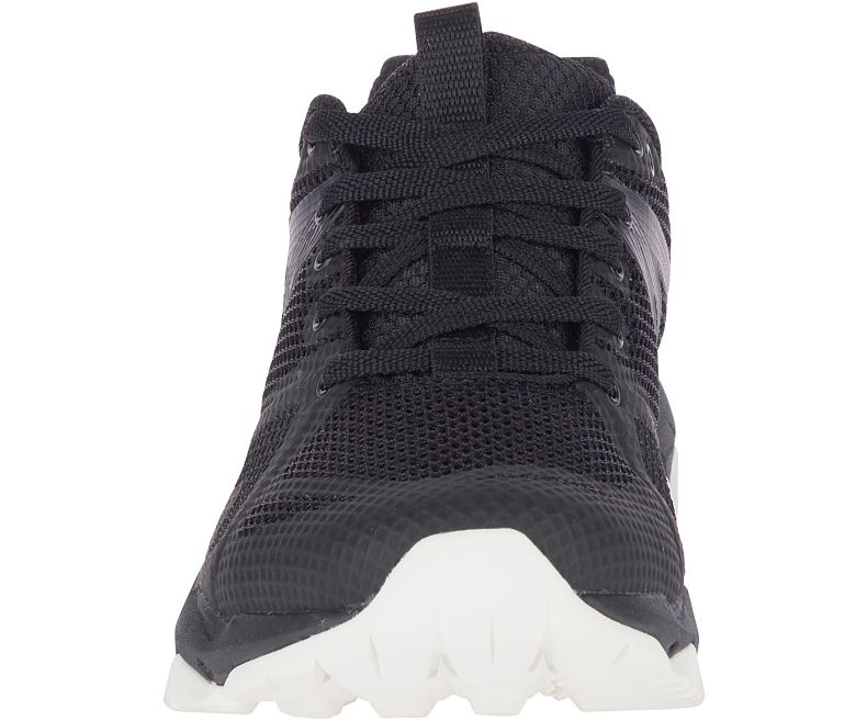 Merrell MQM Flex Fjellsko Dame Svarte Hvite | 30868W-1HB