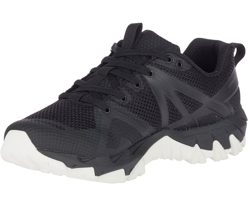 Merrell MQM Flex Fjellsko Dame Svarte Hvite | 30868W-1HB