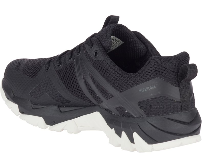 Merrell MQM Flex Fjellsko Dame Svarte Hvite | 30868W-1HB