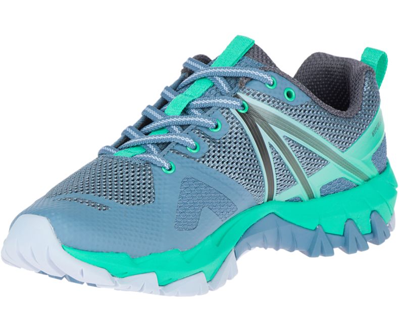 Merrell MQM Flex GORE -TEX® Fjellsko Dame Blå | 30867W-1HB