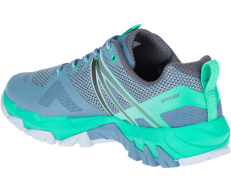 Merrell MQM Flex GORE -TEX® Fjellsko Dame Blå | 30867W-1HB