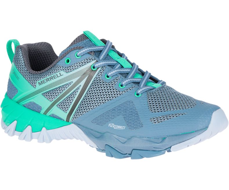 Merrell MQM Flex GORE -TEX® Fjellsko Dame Blå | 30867W-1HB