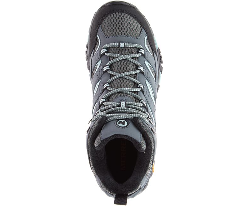 Merrell Moab 2 Mid GORE -TEX® Brede Bredde Fjellsko Dame Grønn | 27875W-1HG