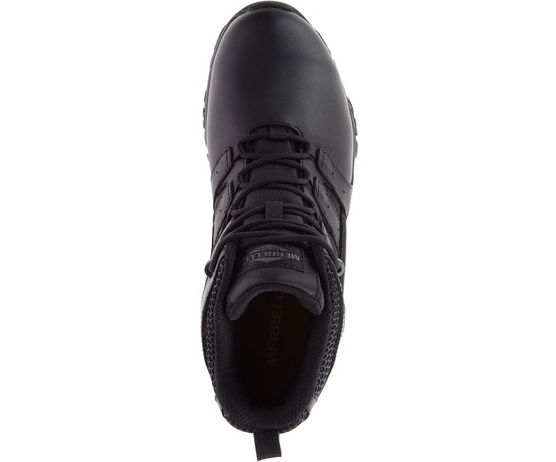 Merrell Moab 2 Mid Tactical Response Vanntette Boot Arbeidsstøvler Herre Svarte | 31168M-2WB
