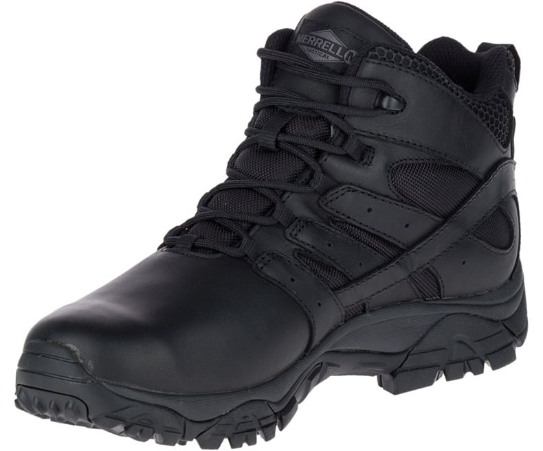 Merrell Moab 2 Mid Tactical Response Vanntette Boot Arbeidsstøvler Herre Svarte | 31168M-2WB