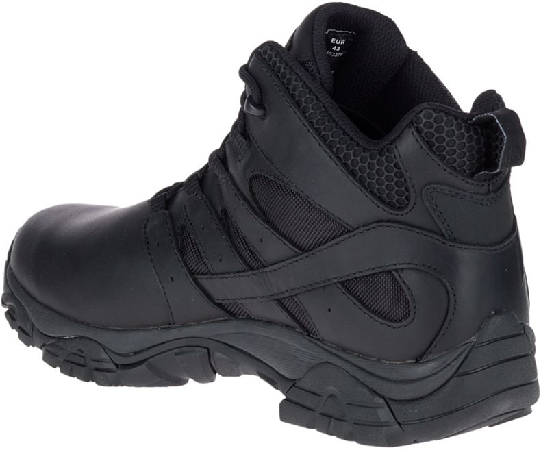 Merrell Moab 2 Mid Tactical Response Vanntette Boot Arbeidsstøvler Herre Svarte | 31168M-2WB