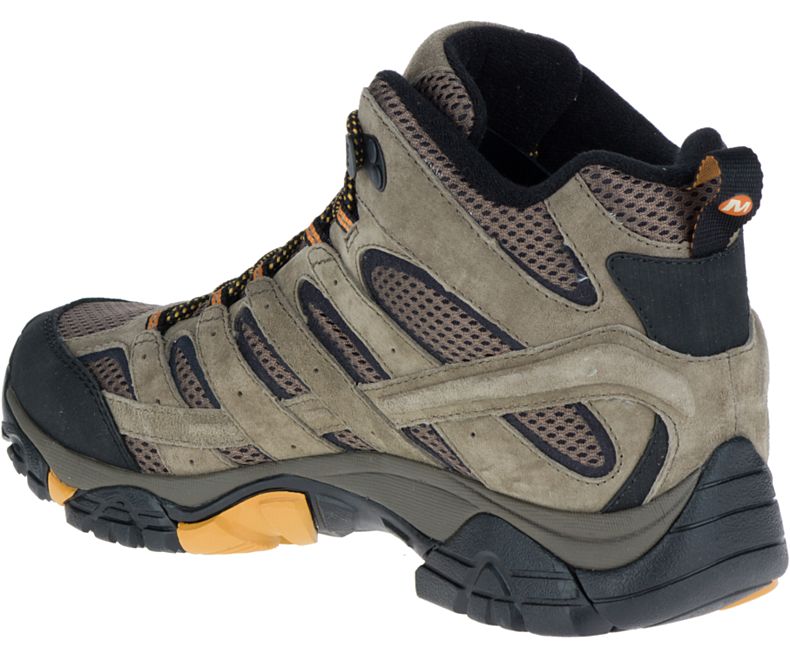 Merrell Moab 2 Mid Ventilator Brede Bredde Fjellsko Herre Olivengrønne | 27936M-2HO