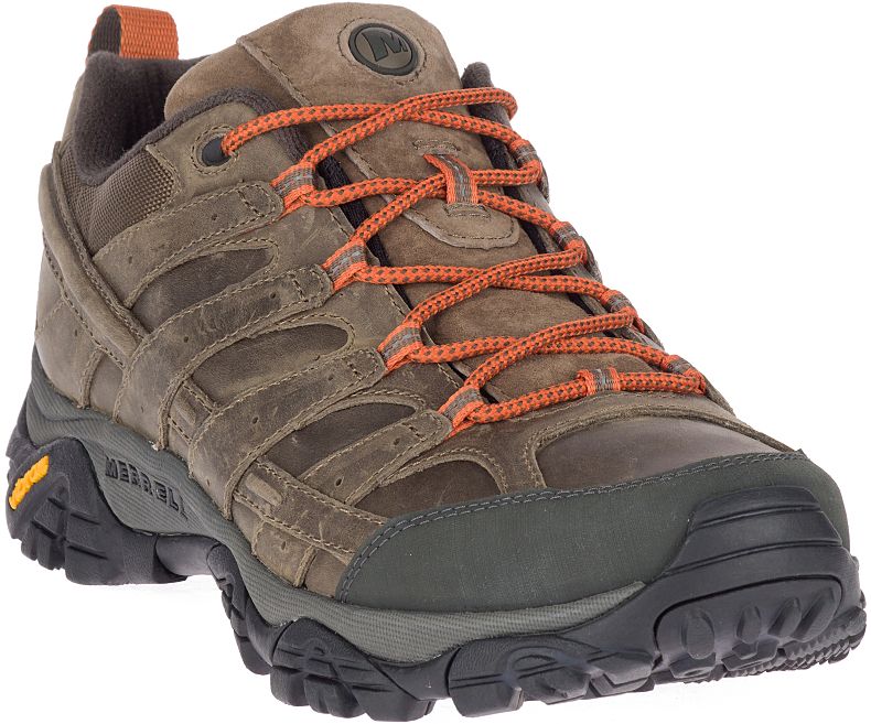 Merrell Moab 2 Prime Brede Bredde Fjellsko Herre Mørke Khaki | 40784M-2HD
