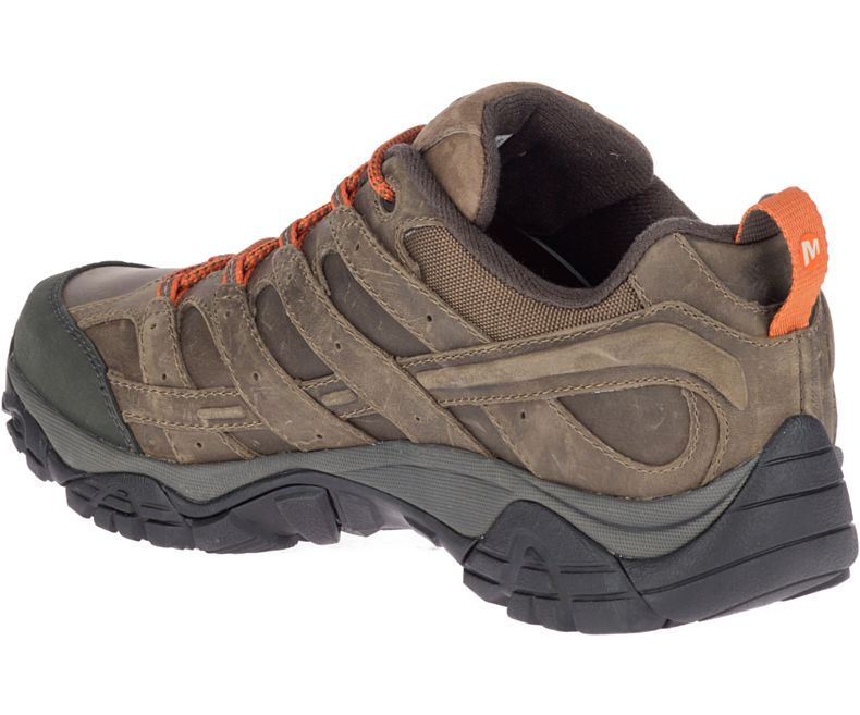 Merrell Moab 2 Prime Brede Bredde Fjellsko Herre Mørke Khaki | 40784M-2HD
