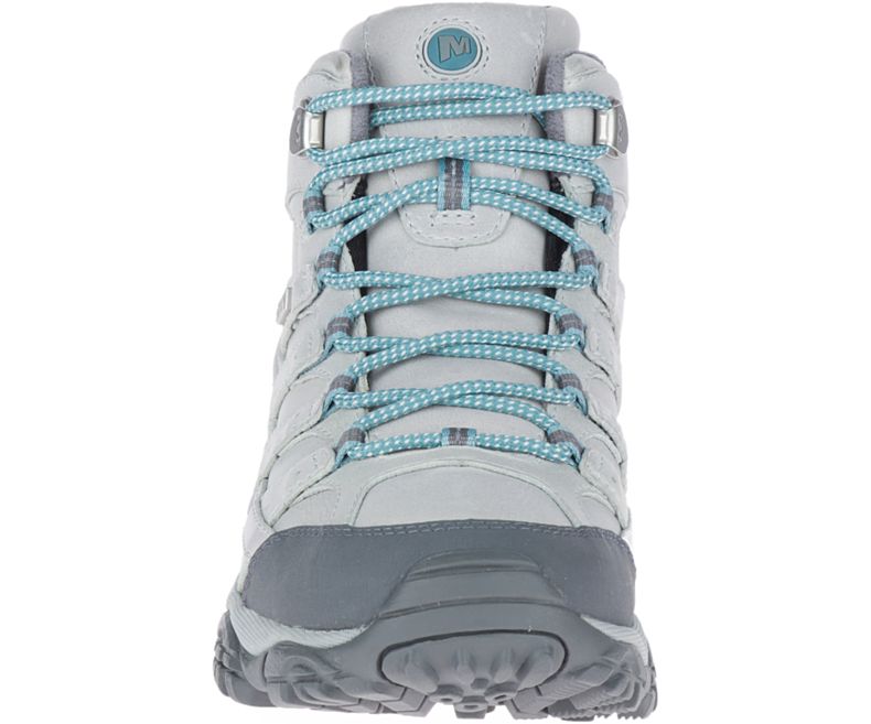 Merrell Moab 2 Prime Mid Vanntette Vanntette Sko Dame Lyse Grå | 40777W-1WL