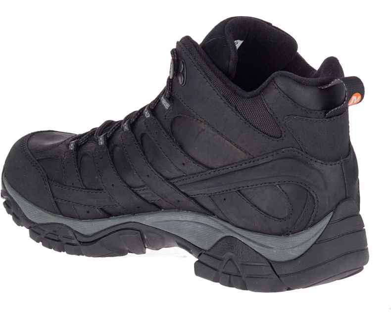 Merrell Moab 2 Prime Mid Vanntette Vanntette Sko Herre Svarte | 40778M-2WB