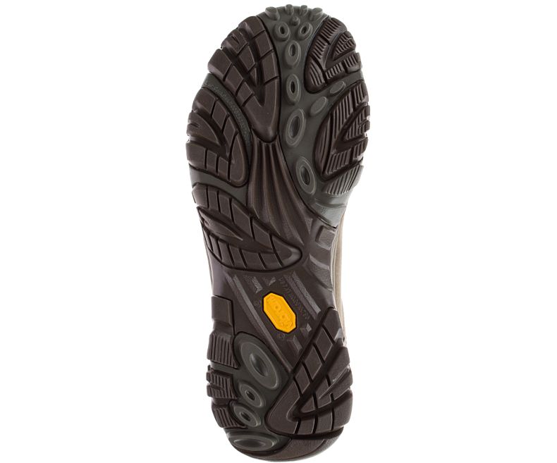 Merrell Moab Adventure Blonder Brede Bredde Fjellsko Herre Olivengrønne | 29626M-2HO