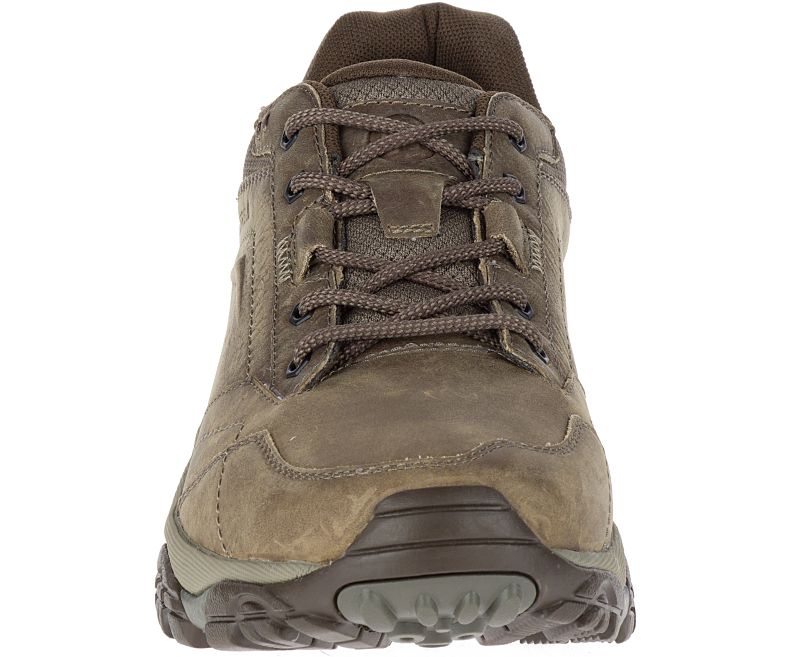 Merrell Moab Adventure Blonder Brede Bredde Fjellsko Herre Olivengrønne | 29626M-2HO