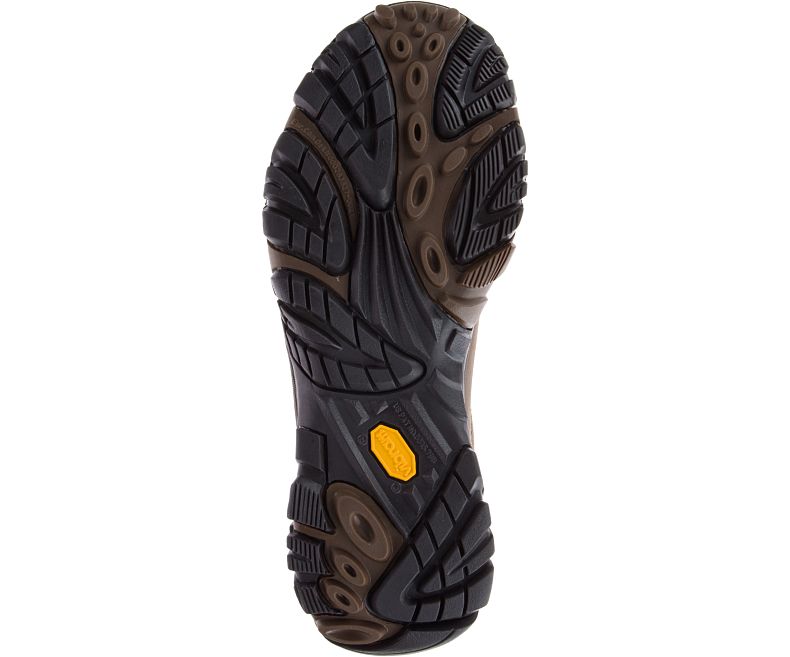 Merrell Moab Adventure Blonder Vanntette Fjellsko Herre Mørke Brune | 29196M-2HD