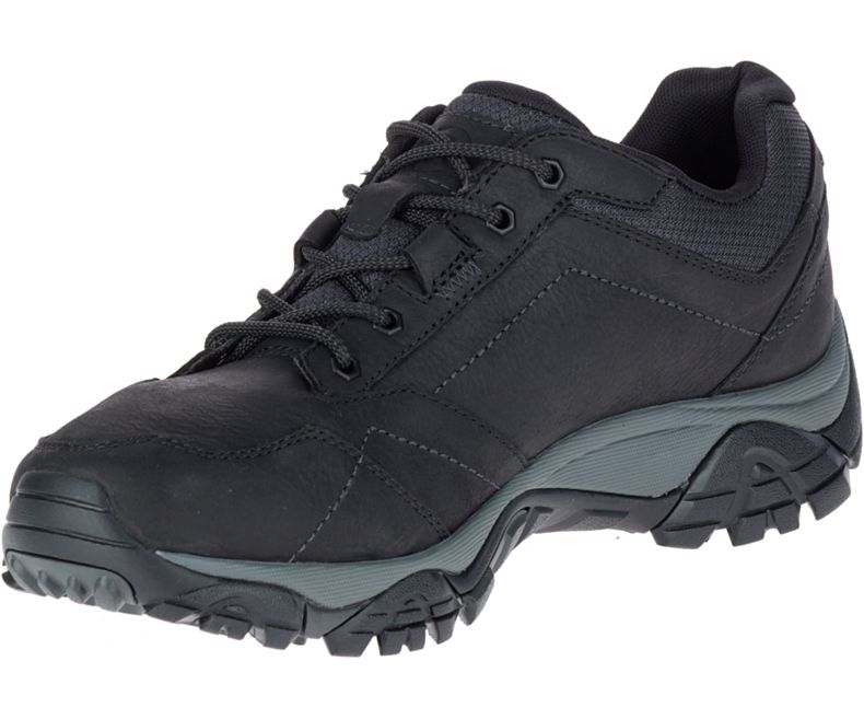 Merrell Moab Adventure Blonder Vanntette Brede Bredde Fjellsko Herre Svarte | 29625M-2HB