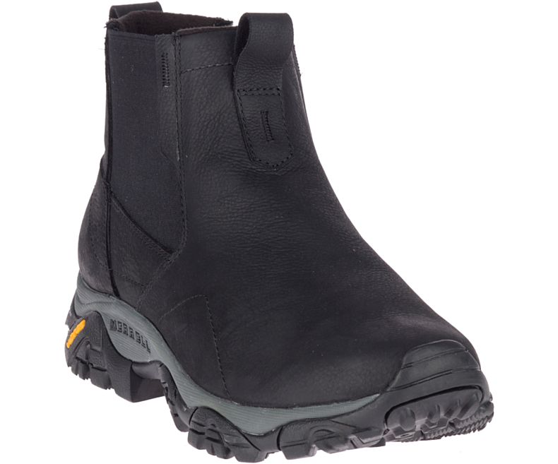 Merrell Moab Adventure Chelsea Vanntette Brede Bredde Fritidssko Herre Svarte | 41575M-2CB
