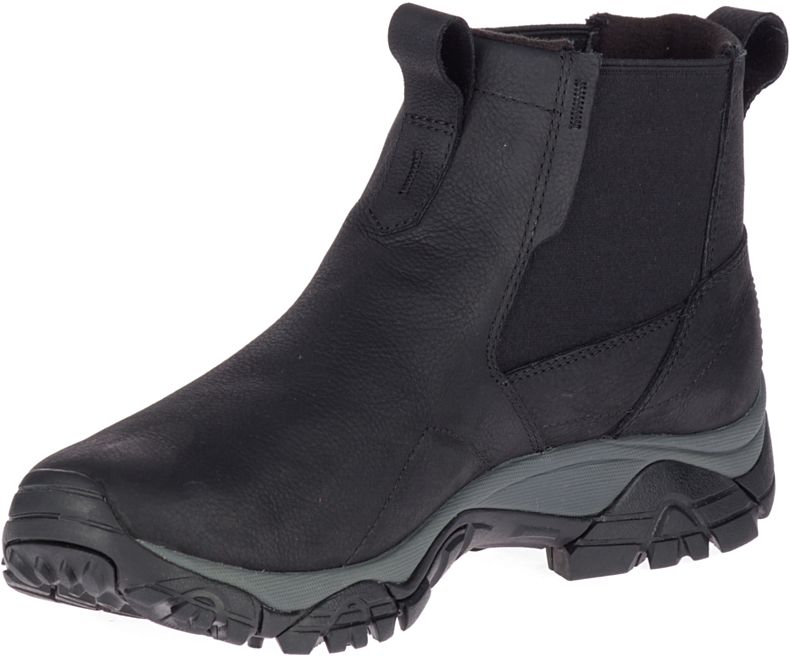 Merrell Moab Adventure Chelsea Vanntette Brede Bredde Fritidssko Herre Svarte | 41575M-2CB