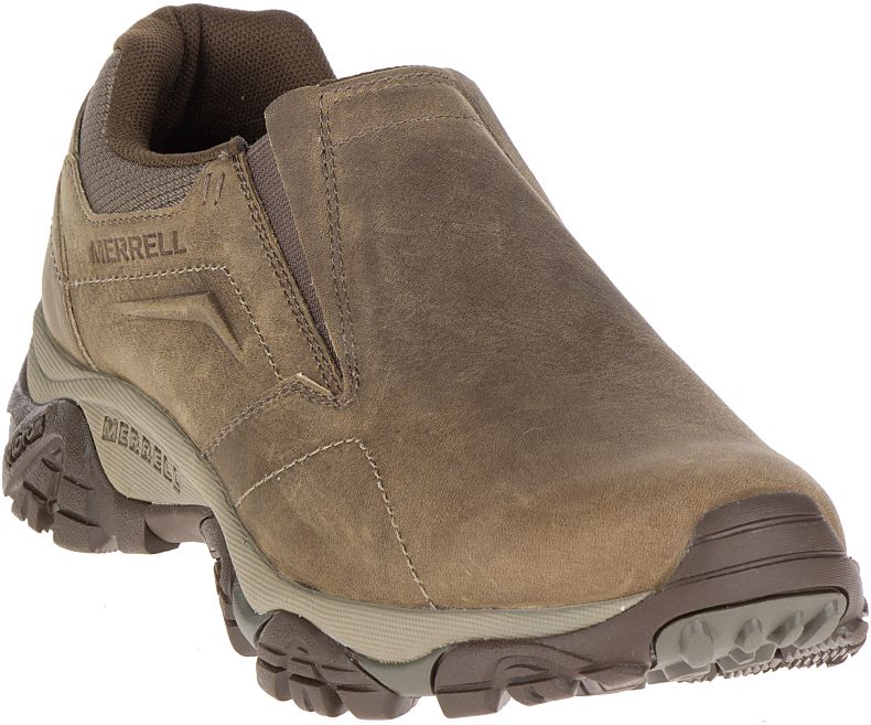 Merrell Moab Adventure Moc Slip On Sko Herre Olivengrønne | 29217M-2SO