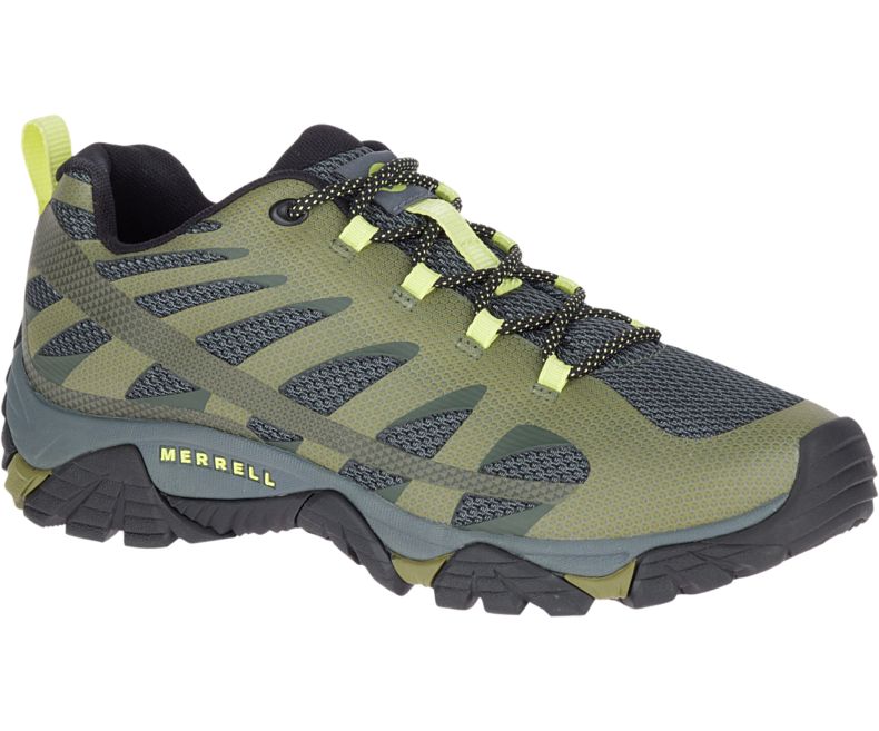 Merrell Moab Edge 2 Fjellsko Herre Olivengrønne | 33192M-2HO
