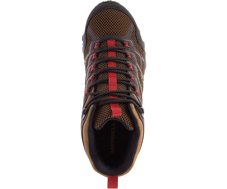 Merrell Moab FST 2 Mid Vanntette Fjellsko Herre Brune | 33185M-2HB