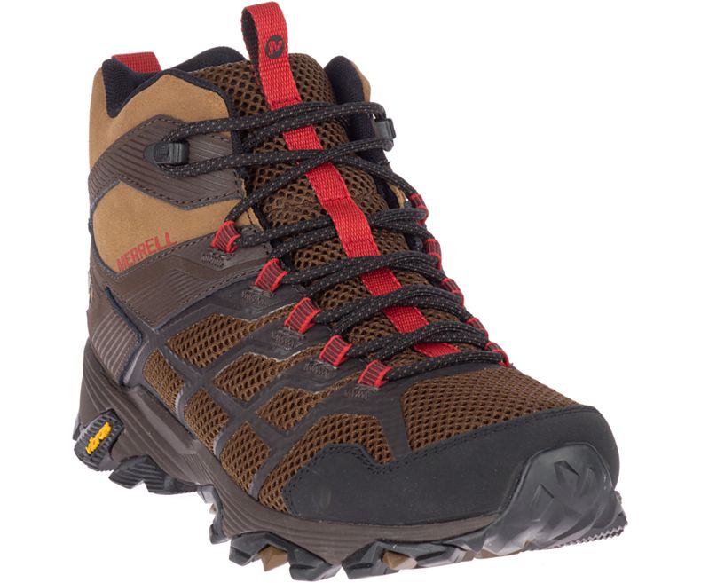 Merrell Moab FST 2 Mid Vanntette Fjellsko Herre Brune | 33185M-2HB