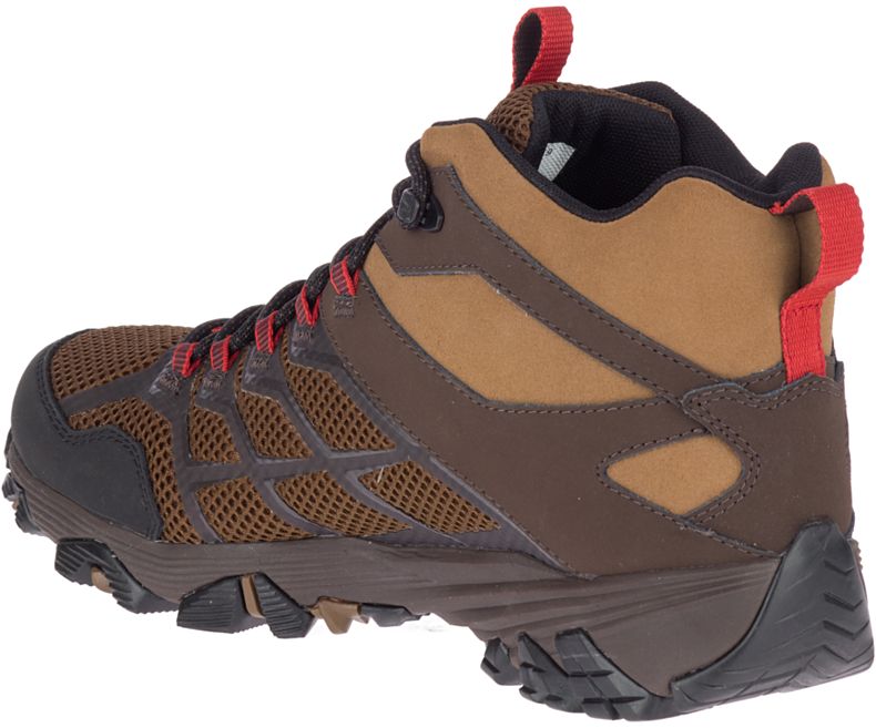 Merrell Moab FST 2 Mid Vanntette Fjellsko Herre Brune | 33185M-2HB