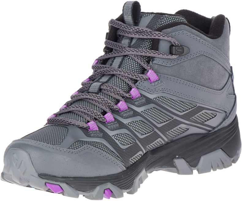 Merrell Moab FST Ice+ Thermo Vanntette Sko Dame Mørke Grå | 26948W-1AD