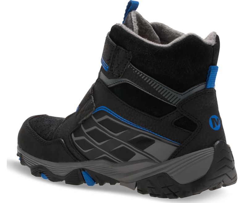 Merrell Moab FST Polar Mid A/C Vanntette Boot Støvler Barn Svarte | 30713K-1HB