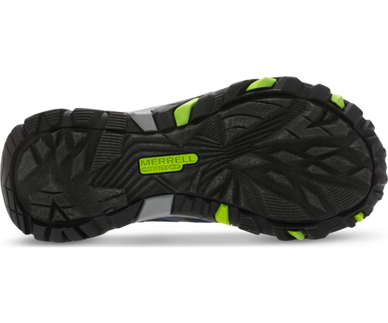 Merrell Moab Low Vanntette Sneaker Joggesko Barn Marineblå Blå | 30635B-1SN