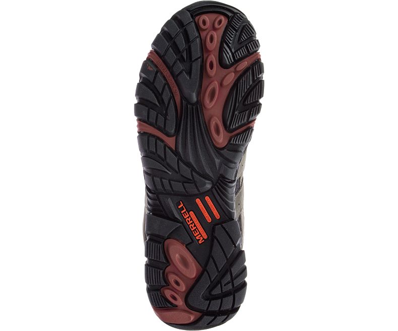 Merrell Moab Vertex Mid Vanntette Comp Tå Arbeids Boot Arbeidsstøvler Herre Olivengrønne Rød | 38741M-2WO