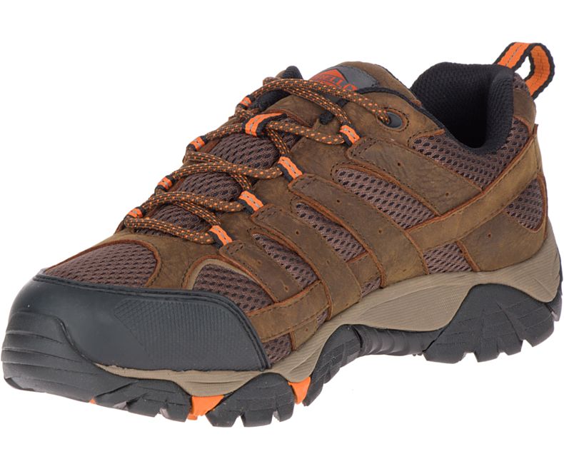 Merrell Moab Vertex Vent SR Arbeids Shoe Brede Bredde Vanntette Sko Herre Sjokolade | 38750M-2WC