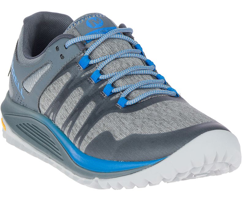Merrell Nova GORE -TEX® Løpesko Herre Grå | 36202M-2RG