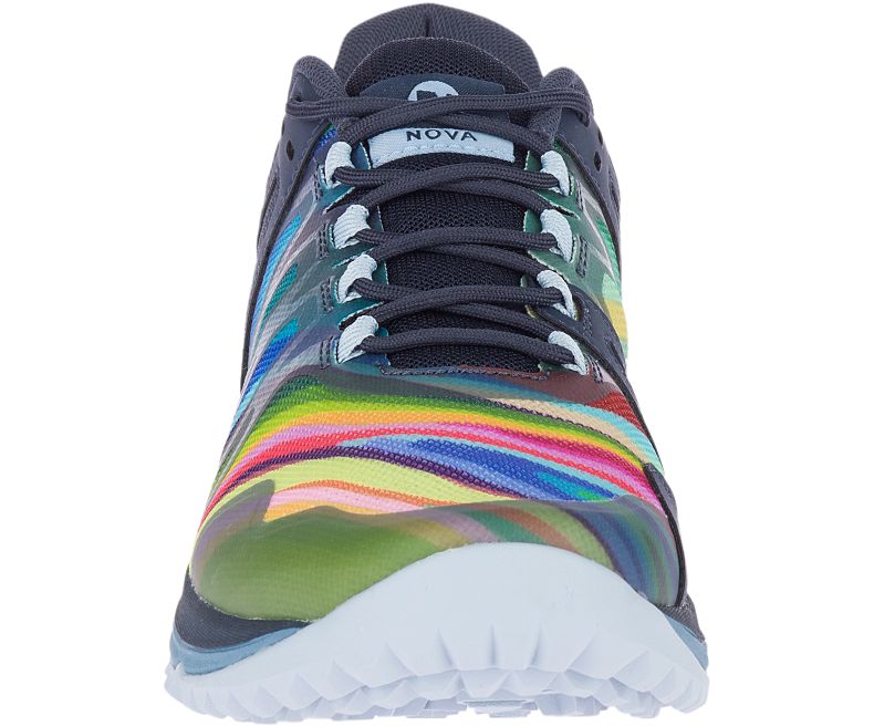 Merrell Nova Rainbow Løpesko Herre Multicolor | 39360M-2RM
