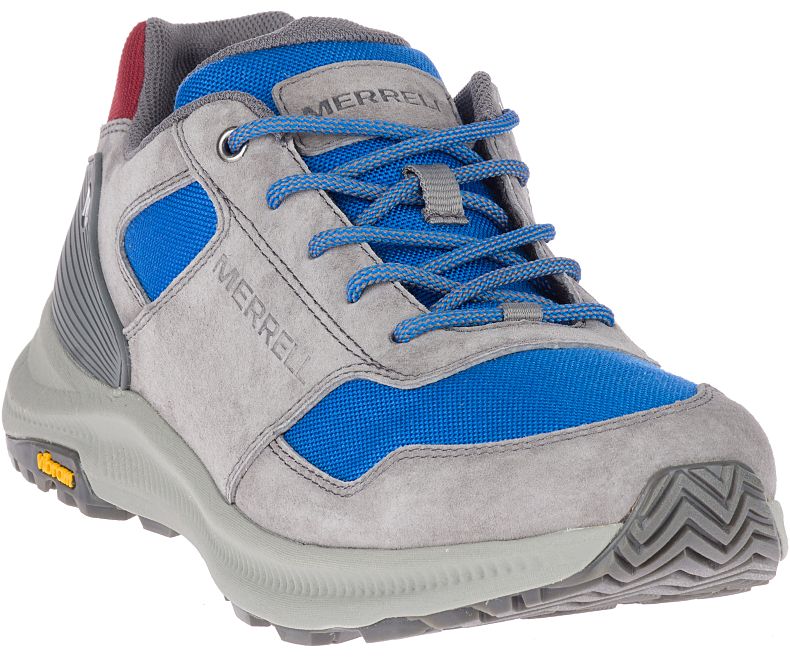 Merrell Ontario 85 Fjellsko Herre Grå Blå | 39221M-2HA