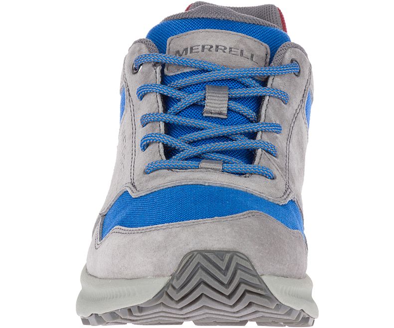 Merrell Ontario 85 Fjellsko Herre Grå Blå | 39221M-2HA