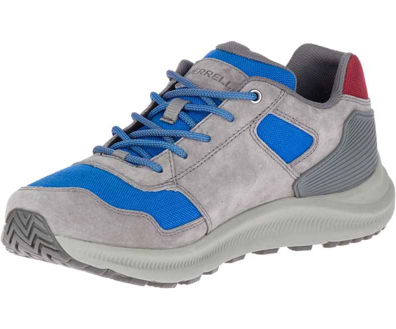 Merrell Ontario 85 Fjellsko Herre Grå Blå | 39221M-2HA