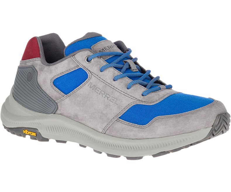 Merrell Ontario 85 Fjellsko Herre Grå Blå | 39221M-2HA